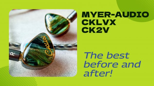 MYER-AUDIO CKLVX CK2V: Лучшие до и после!