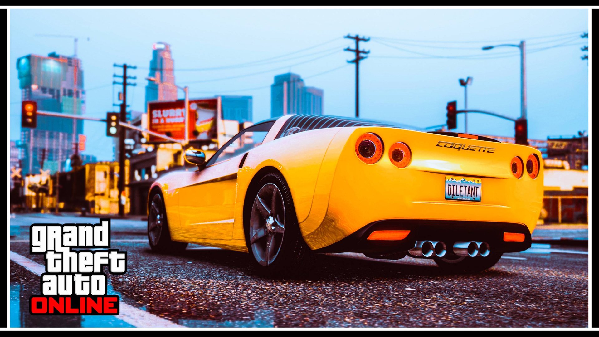 Новый спорткар в GTA Online – Обзор Invetero Coquette D5 смотреть онлайн