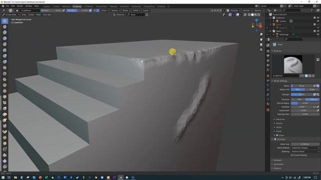 Blender Dungeon Bonus: Sculpting смотреть онлайн