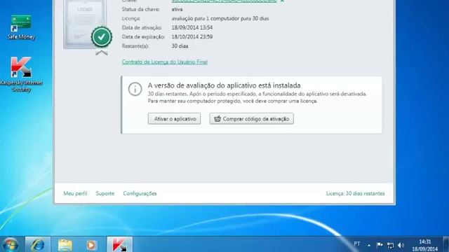 Ativação Antivírus Internet Security kaspersky 2015 смотреть онлайн