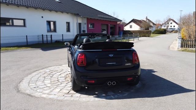 Mini Cooper S Cabrio Enigmatic Black смотреть онлайн