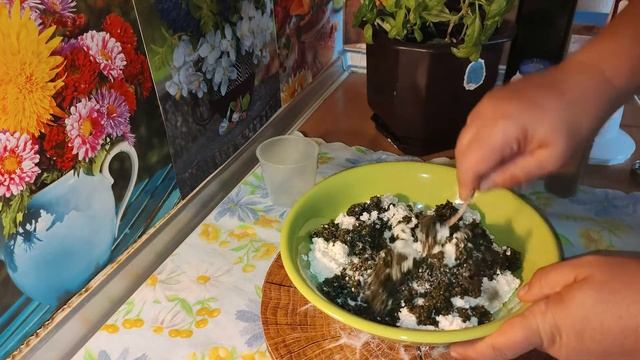 Предястие с извара и босилек/Appetizer with cottage cheese and basil смотреть онлайн