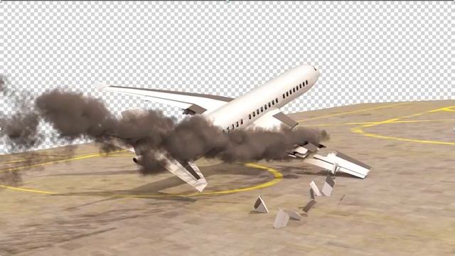 blender 3D plane explosion VFX смотреть онлайн
