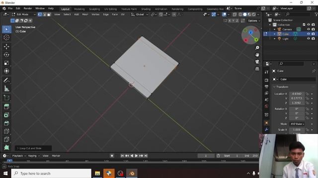 TUTORIAL MEMBUAT MEJA 3D MENGUNAKAN APK BLENDER (KELAS XI RPL 2 PKK) смотреть онлайн