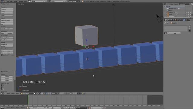 Blender Inside Out - 7.2 Copy Attributes Menu смотреть онлайн