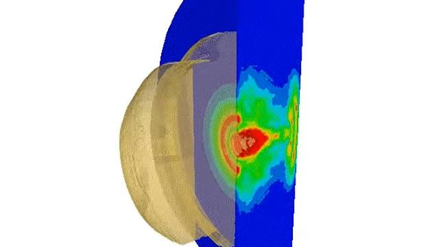 Contact - ANSYS Results смотреть онлайн
