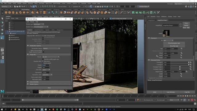Camera Match in Maya with fSpy | Image midpoint смотреть онлайн