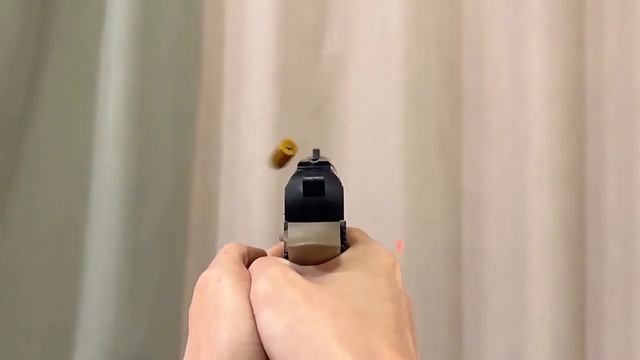 Semi Auto Shell Ejecting Mini 1911 Kids Toy Gun смотреть онлайн