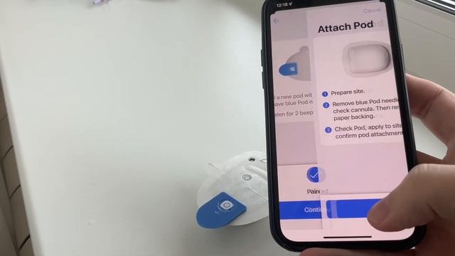 Omnipod Dash - обзор, установка на iPhone 12(iOS 15), FreeAPS X (openaps) смотреть онлайн