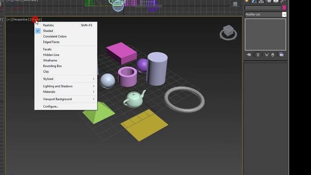 3ds Max views, viewports, zoom in, zoom out, rotate, pan, shades смотреть онлайн