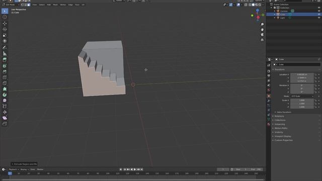 Blender Tutorial For Beginners 25 : Knife Tool In Blender in Hindi смотреть онлайн
