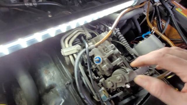 VW T3 Luft in der Einspritzpumpe смотреть онлайн