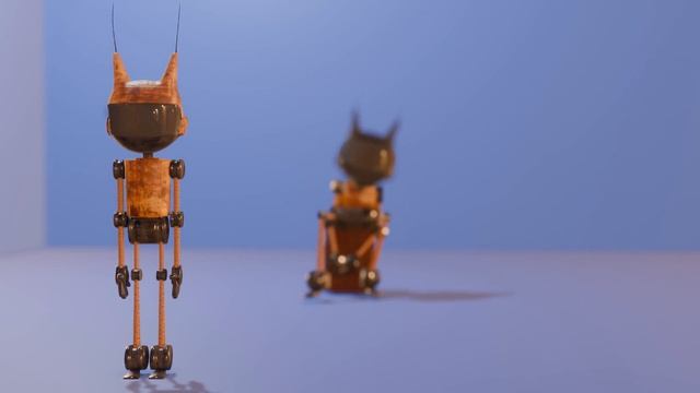 A FREE RIGGED ROBOT MODEL + A SHORT CLIP IN THE VIDEO ,IT MADE IN BLENDER 4.0 and SHW #shorts смотреть онлайн