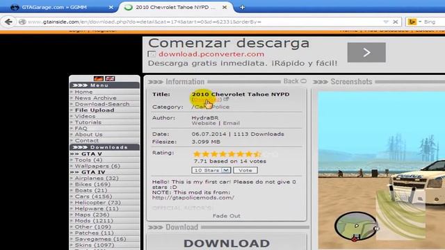Como Descargar Carros Para Su GTA San Andreas | GGMM смотреть онлайн