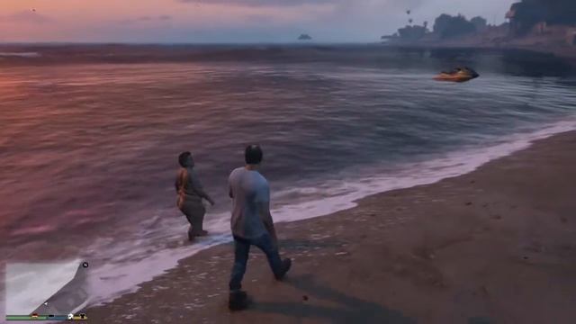 Grand Theft Auto V Trevor Insulting Fat Lady смотреть онлайн