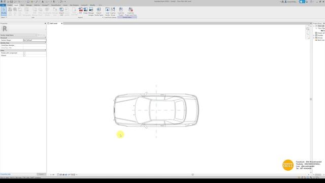 KHS | REVIT | 2D CAD to REVIT แปลงข้อมูลจากแคดสู่เรวิท смотреть онлайн