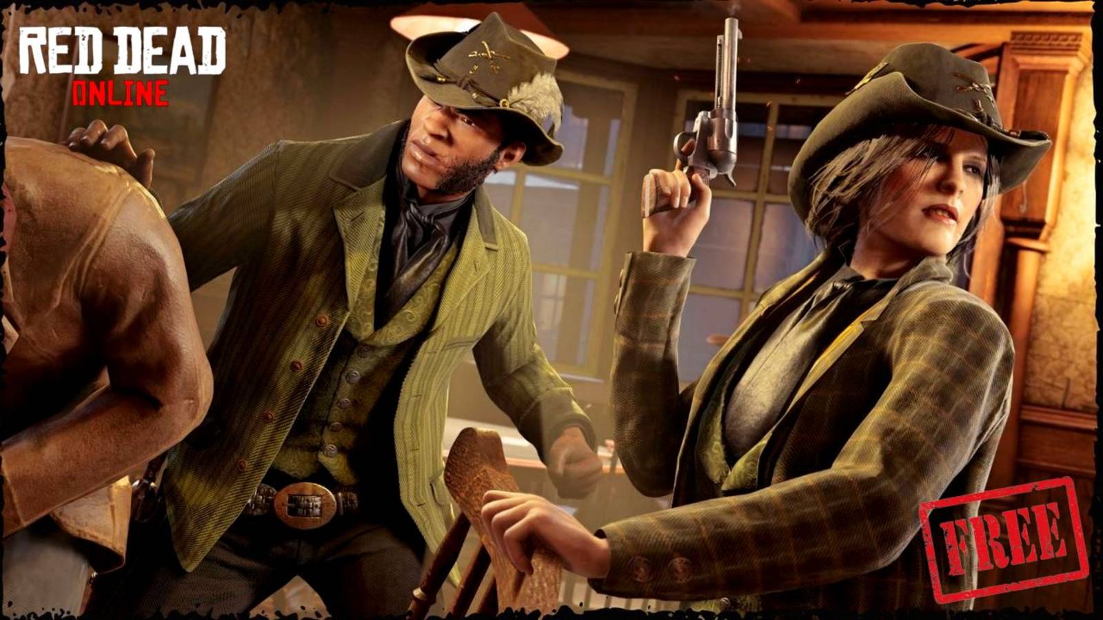 Бесплатный костюм для игроков Red Dead Online 🎩👔 Free outfit in RDO