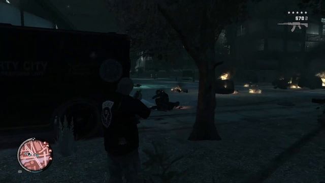 GTA IV TLaD: Cool arriving of NOOSE(SWAT) смотреть онлайн