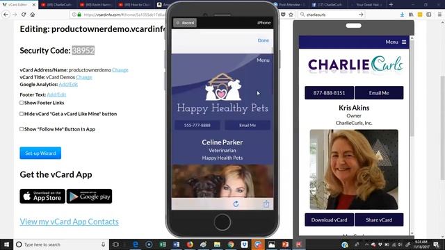 vCard Global Workshop - Build a vCard for an Inventor and Entrepenuer смотреть онлайн