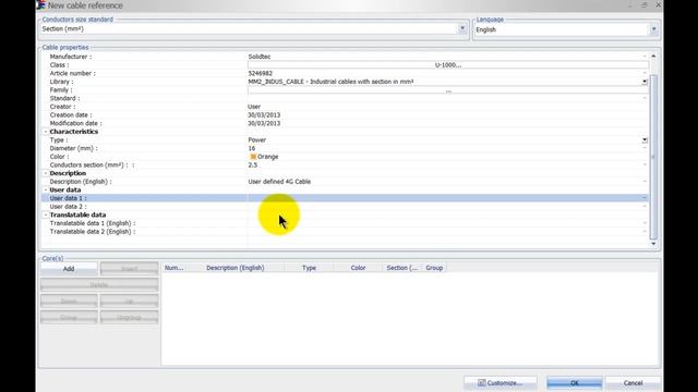37. SolidWorks Electrical - How to Add a Custom Cable смотреть онлайн