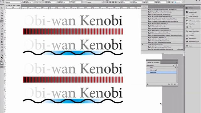 InDesign: Vectorized Underlining! … (^/) ;-) смотреть онлайн