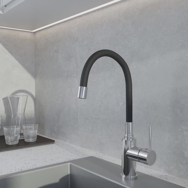 Смеситель для кухни MELAR хром (Арт. 68233) смотреть онлайн