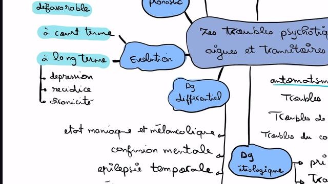 📌Les Troubles Psychotiques Aiguës Et Transitoires || Un Résumé D’une Seule Page ✨💯