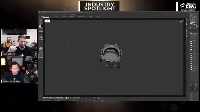 ZBrushLIVE Industry Spotlight: Clackeys – Robert Vignone - ZBrush 2022 смотреть онлайн