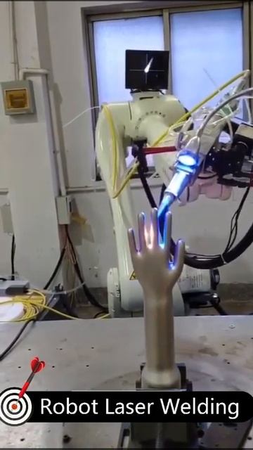 Robot Fiber Laser Welding Machine смотреть онлайн