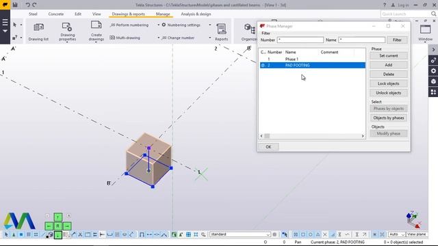 How to classify your model into PHASES in Tekla Structures 2017 смотреть онлайн