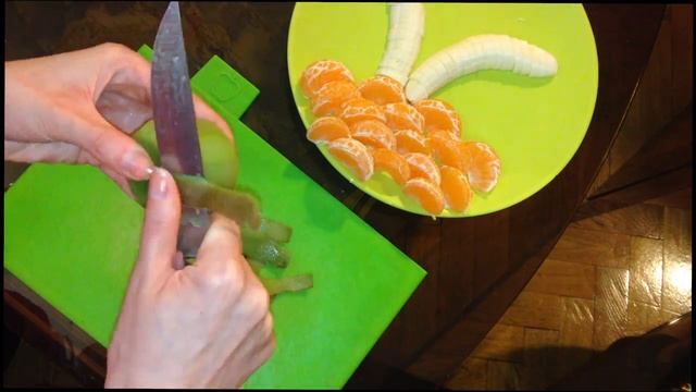 Фруктовый вегетарианский завтрак #4