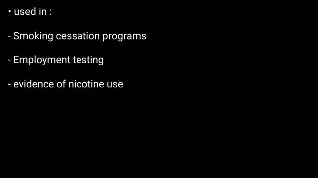 Cotinine Test | Nicotine Urine Test | Cotinine Blood Test |