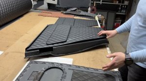 Готовый вариант премиум обшивки на Уaз Хантер, 469 Сборка на пластике