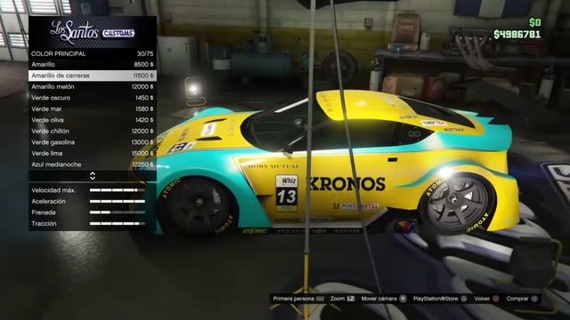 ME TOCA EL "COCHE DE LA RULETA" , TUNEANDO EL "ETR1". GTA V ONLINE. смотреть онлайн