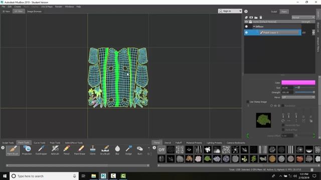 Mudbox 07 14 View Painted Images with UVs смотреть онлайн