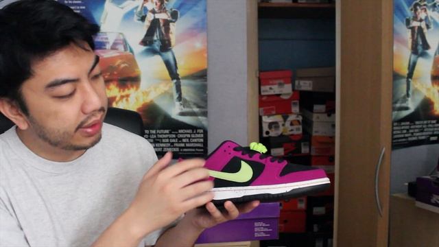 NIKE SB DUNK LOW (red plum): Unboxing, review & on feet смотреть онлайн