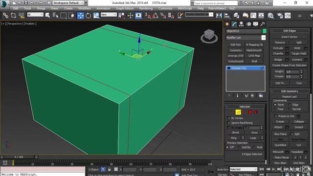 3ds Max Tutorial - Adding railings to the balcony смотреть онлайн
