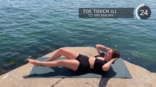 DAY 5 - 10 MIN BEACH BODY ABS WORKOUT // Summer Sixpack Challenge 2023