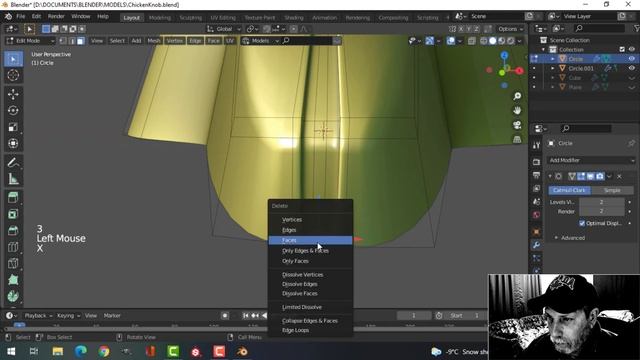 BLENDER: CHICKEN HEAD KNOB смотреть онлайн