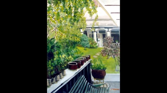 PhotoSlide Hamid Nabhan's Paintings смотреть онлайн