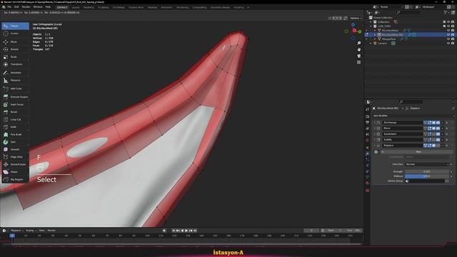 Blender Modelleme - Yüz Topolojisi Nasıl Örülür ? - BSurface ve RetopoFlow - Part02 смотреть онлайн