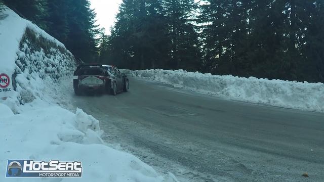 Rallye Monte Carlo 2018 - Day 4 | One Minute RAW (Crashes Spins 60FPS) смотреть онлайн
