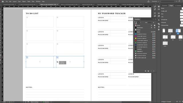 How to Design To Do List Printable on Adobe InDesign to sell on Etsy (Free Download) смотреть онлайн