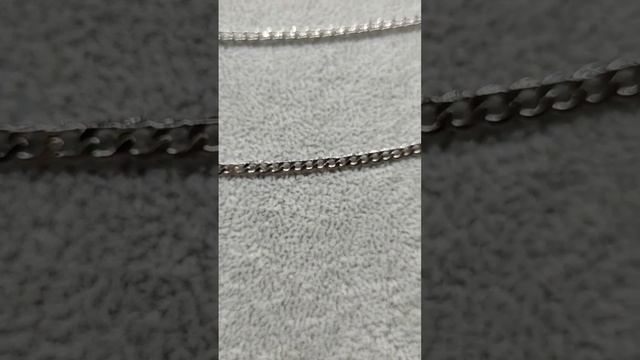 Видеообзор цепочек из медсплава 60 см с покрытием серебра 🙂 смотреть онлайн