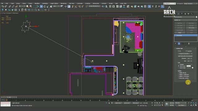 Corona Renderer Lighting tutorial photorealism смотреть онлайн