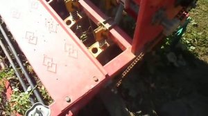 Китайская зерновая сеялка ч.3 Ящик, каток, привод