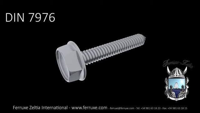 DIN 6928 o DIN 7976. Tornillo Autorroscante cabeza hexagonal смотреть онлайн