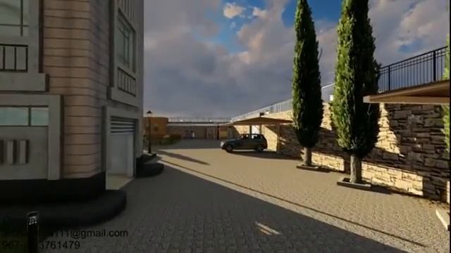 3D Villa landscape . Sketchup, Lumion 6 смотреть онлайн