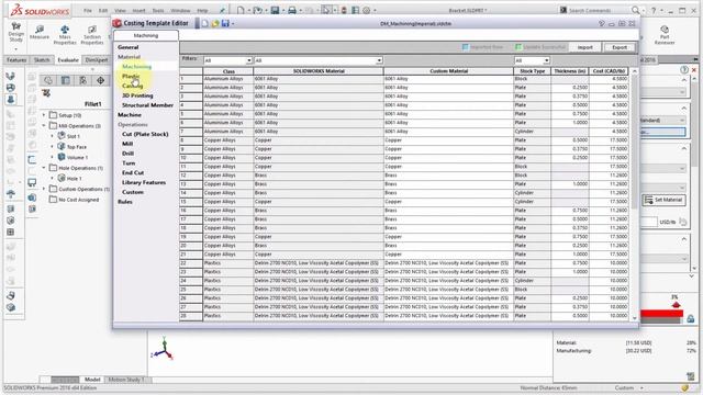 SolidWorks Costing Templates (Part 2) смотреть онлайн