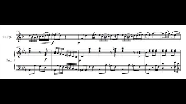 Neruda Trumpet Concerto: I. Allegro [♩= 80]-Score and Piano Accompaniment смотреть онлайн